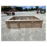 72' x 42' Western Red Cedar Planter Box