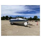 1989 Bayliner Capri 1952 Cuddy Boat And Trailer