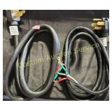 2 RANGE/DRYER CORDS
