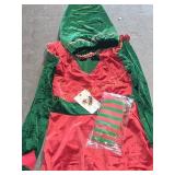 XS WOMAN SANTA OUTFIT