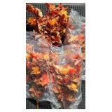 4 BUNDLES OF ARTIFICIAL FALL FLOWERS