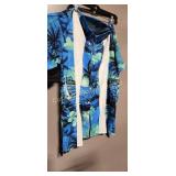 MEN'S LARGE HAWAIIAN BUTTON DOWN SHIRT