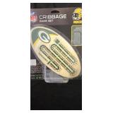 PACKERS CRIBBAGE GAME BOARD