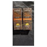 2 SELF TANNING LOTIONS
