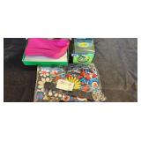 SLEEP MASK, 2PC COSMETIC BAGS BATH BOMB