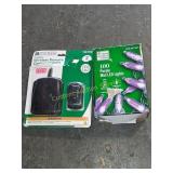 WIRELESS REMOTE CONTROL TIMER AND PURPLE MINI LED