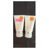 2 EXFOLIATING FACIAL CREAMS