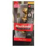 KWIKSET BRASS KEYED ENTRY