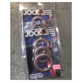 2 PLS OF 3 MENS TENTION RINGS