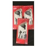 3 JUNIOR GOLF GLOVES LEFT HAND