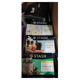 3 BOXES OF STASH TEAS
