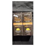 2 SELF TANNING LOTIONS