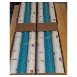 2 PKS OF 3 GIFT WRAP PAPER