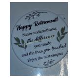 7 CT RETIREMENT ORNAMENTS