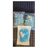 3BAGS OF JEWELRY MAKING PEARLS & SEA ANIMALS