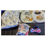 BABY BIBS, HEADBANDS & SLEEPING BAG