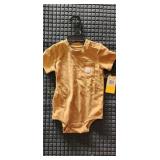 CARHARTT SS POCKET BODYSUIT 12MONTH