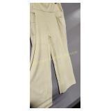 WOMEN'S LARGE TAN YOGA PANTS