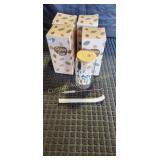 4 16OZ GLASS TUMBLERS