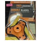 PUSH AND LOAD BLADED TRIMMER HEAD