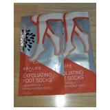 2 CT SPALIFE EXFOLIATING SOCKS