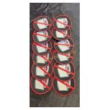 12- 3' IRON ON NO TOILET PAPER PATCHES