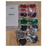 8 PK WOMAN GLASSES