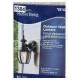 HARBOR BREEZE OUTDOOR WALL LANTERN