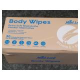 MINI LEAF 30 CT BODY WIPES