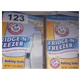 2 BOXS OF BAKING SODA