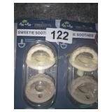 4 CT SWEETIE SOOTHERS BINKIES
