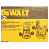 DEWALT FIXED BASE PLUNGE ROUTER COMBO KIT RETAIL