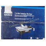 PROJECT SOURCE 7' WET TABLETOP TILE SAW RETAIL