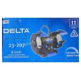 DELTA 8' VARIABLE SPEED BENCH GRINDER RETAIL $199