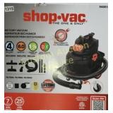 SHOP VAC 4GAL WET/DRY VAC RETAIL $119