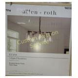 ALLEN ROTH EVANS 5 LIGHT CHANDELIER RETIAL $89