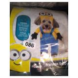 SMALL MINION DOG COUSTUME