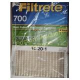 6CT FILTRETE FILTERS 14X20X1 RETAIL $69