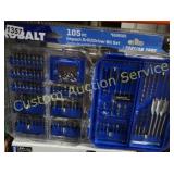 KOBALT IMPACT DRILL/DRIVER BIT SET RETAIL $120