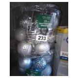 2 PKS OF 18 CT SHATTERPROOF ORNAMENT