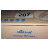 MINT LEAF 30 CT BODY WIPES