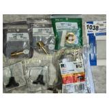 BRASS FITINGS, HINGES, DRLAWER HANDLES