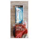 PATIO DOOR HANDLE & 14FT GARAGE DOOR SEAL