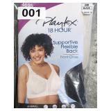 PLAYTEX 18 HOUR 38B BLACK BRA