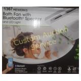BATH FAN WITH BT & LED LIGHT RETAIL $109