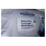 ESSENTIALS HEAVY DUTY MEDIUM NITRILE GLOVES