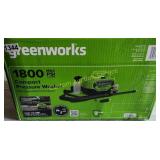 GREENWORKS 1800PSI ELECTRIC PRESSURE WASHER