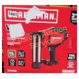 CRAFTSMAN 20V 18GA BRAD NAILER RETAIL $259