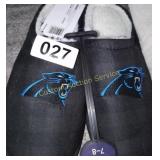SIZE 7-8 CAROLINA PANTHER SLIPPERS