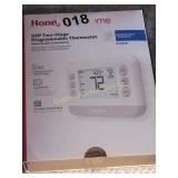 TWO STAGE PROGRAMMABLE THERMOSTAT